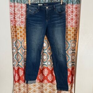 Kut from the Kloth Dark Blue Toothpick Skinny Jeans